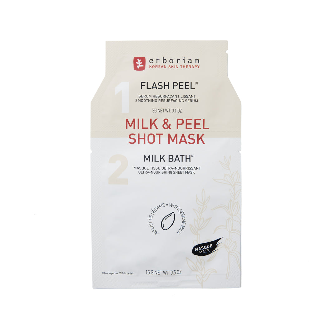 Milk & Peel Shot Mask Limpeza