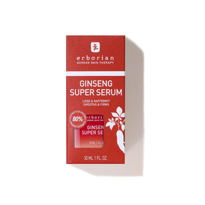 Ginseng super serum embalagem externa
