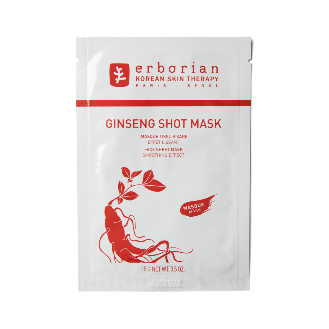 Ginseng shot mask embalagem